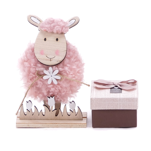 Darčekový mini box kinder joy a ovečka