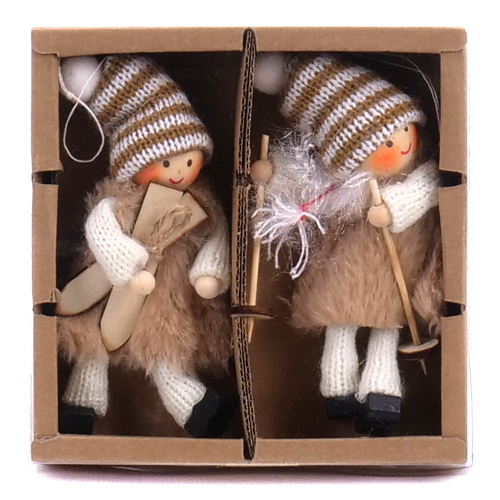 Figurka vianočná x2 L152 mix balenie