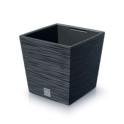 Flower pot Furu Square Low-anthracite