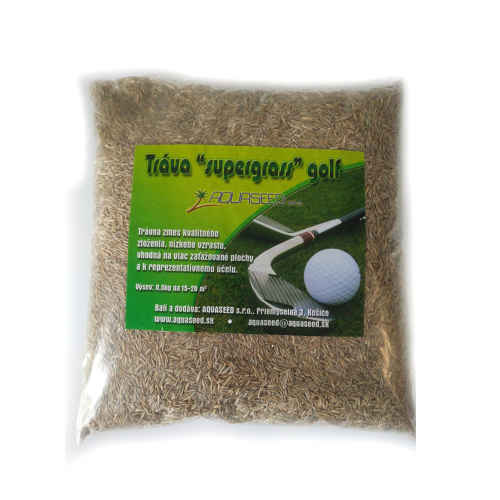 Tráva AQ SUPERGRASS golfová 1kg